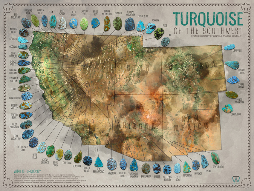 turquoise-map-poster